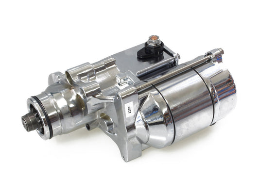 1.4kw Starter Motor – Chrome. Fits Softail 2007-2017, Dyna 2006-2017 & Touring 2007-2016