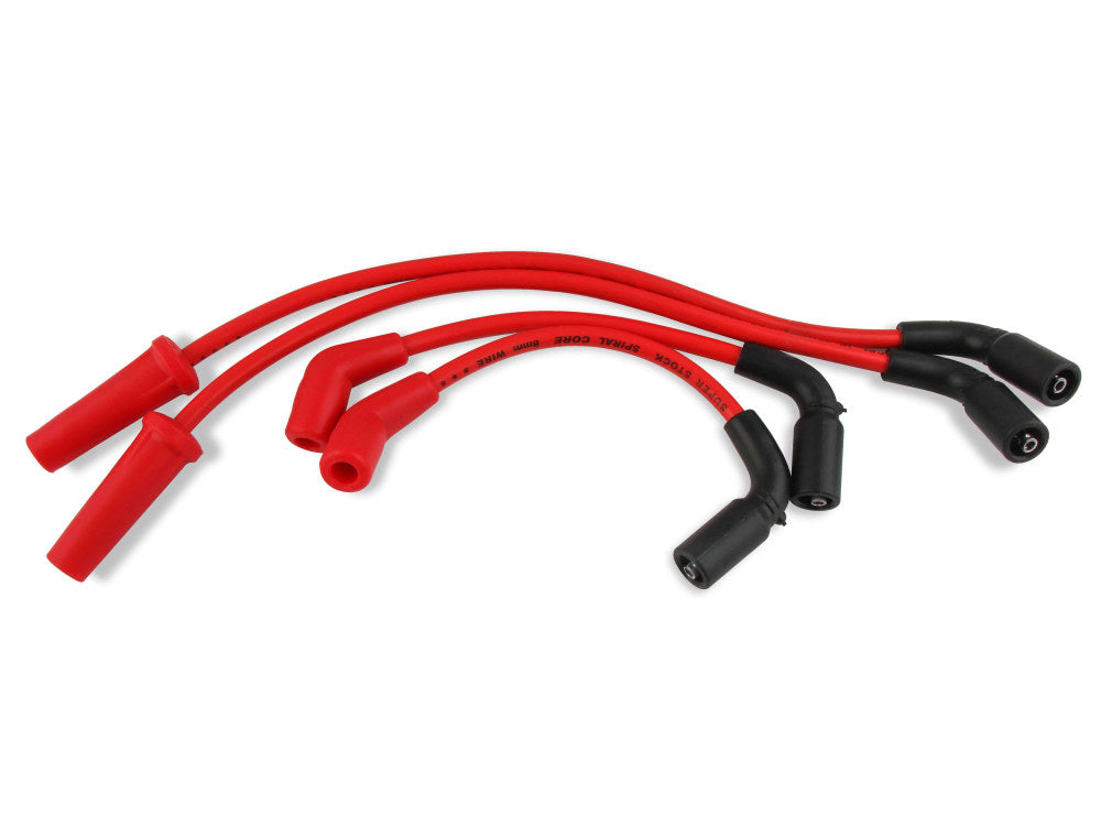 Spark Plug Wire Set – Red. Fits Softail 2018up.