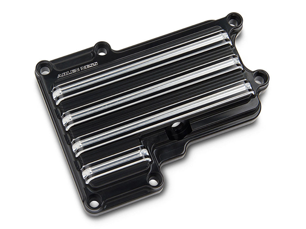 10-Gauge Transmission Top Cover – Black. Fits Big Twin 2007up.