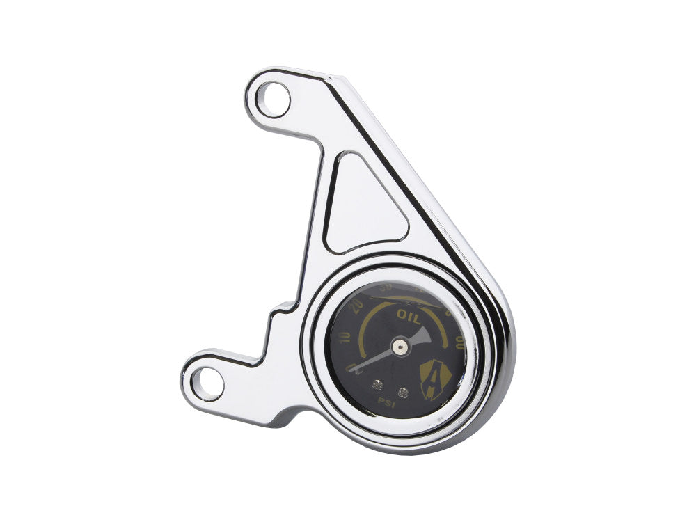 Oil Pressure Gauge – Chrome. Fits Twin Cam 1999-2017.