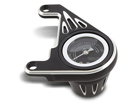 Oil Pressure Gauge – Black. Fits Twin Cam 1999-2017.