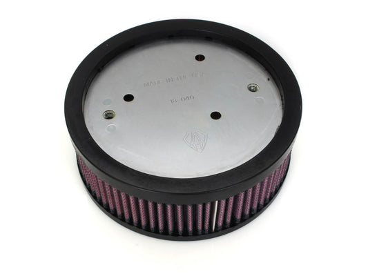 Air Filter Element. Fits Sportster 1988-2021 using OEM Oval Air Cleaner Cover.