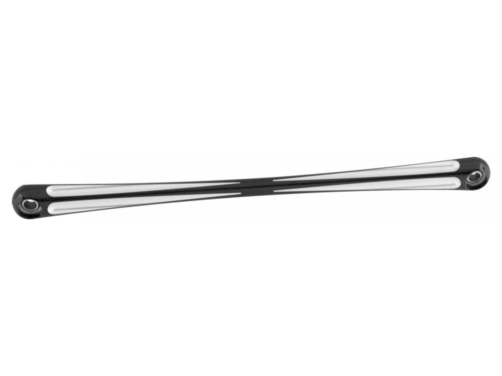 Round Deep Cut Shift Rod – Black. Fits Softail & Touring 1986up.