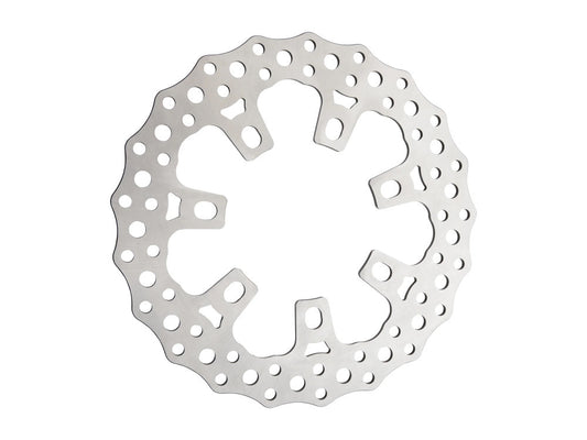 11.8in. Front Jagged Disc Rotor – Stainless Steel. Fits Touring ‘Limited’ Models 2020-2023 with OEM Wheel.