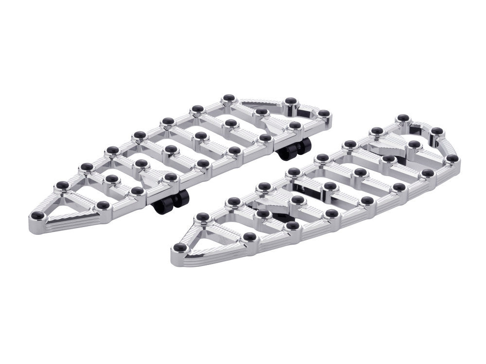 MX Front FloorBoards – Chrome. Fits FL Softail 2018up.