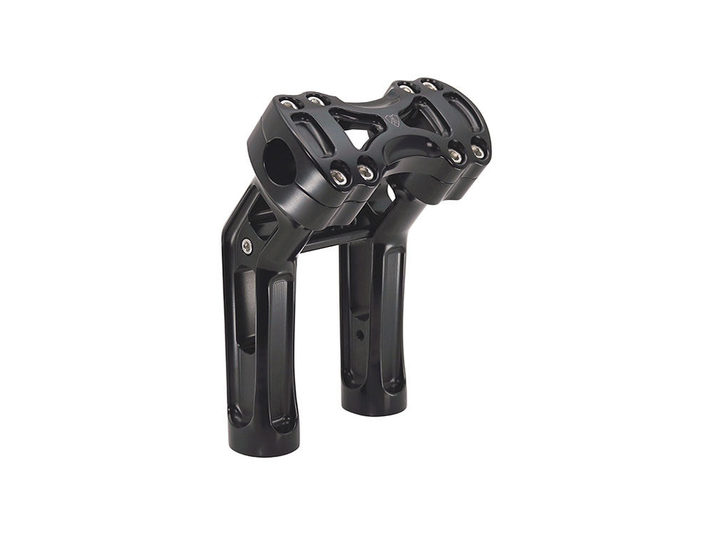 7in. Method Kickback Risers – Black. Fits 1in. Handlebar