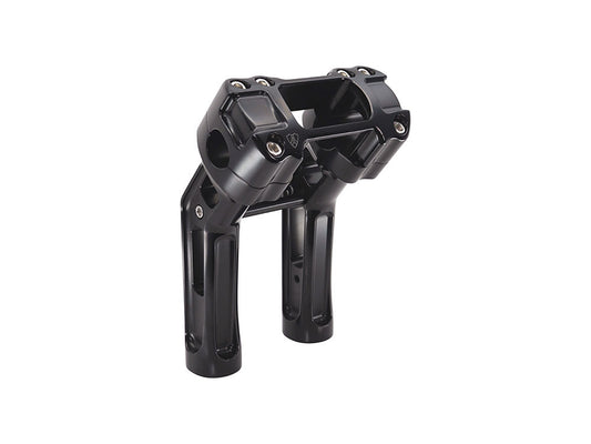 7in. Method Kickback Risers – Black. Fits Softail Street Bob, Low Rider ST, Standard & Breakout 2018-2024