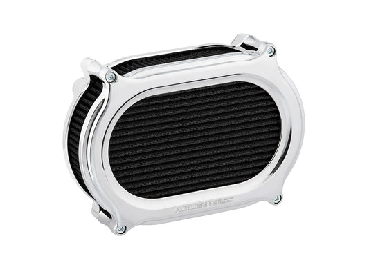 Stage 2 Oval Performance Air Filter – Chr. Fits CVO Touring 2023up, Street Glide & Road Glide 2024up, Touring 2025up & Softail 2025up
