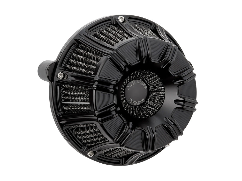 10-Gauge Air Cleaner Kit – Black. Fits CVO Touring 2023up, Street Glide & Road Glide 2024up, Touring 2025up & Softail 2025up