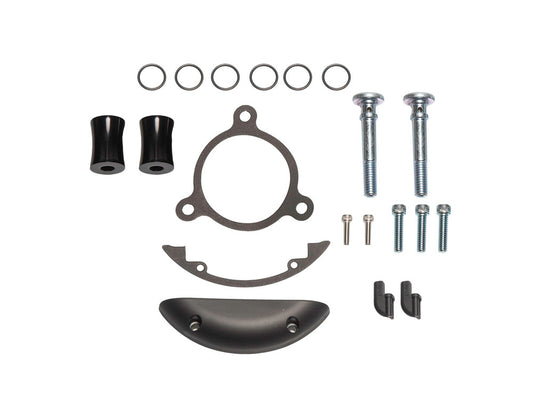 Inverted Air Cleaner Hardware Kit – Black. Fits Touring 2008-2016, Softail 2016-2017, CVO Softail 2011-2017 & Dyna Low Rider S 2016-2017 with Throttle-by-Wire