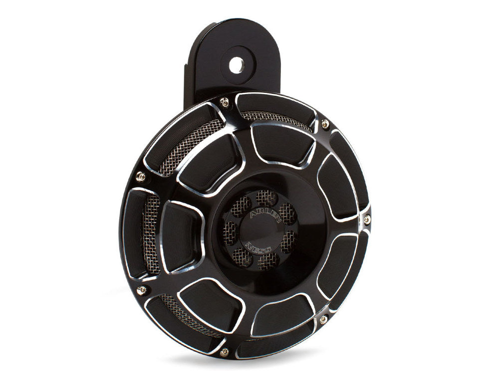 Loud 110db, Beveled Horn – Black. Fits Big Twin 1991up.