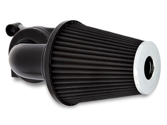 90deg Monster Sucker Air Cleaner Kit – Black. Fits Sportster 1991-2021