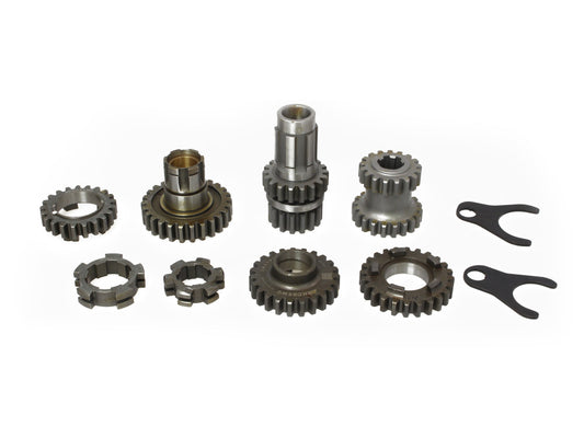 Tranmission Gear Kit. Fits 4Spd Big Twin 1936-1976.