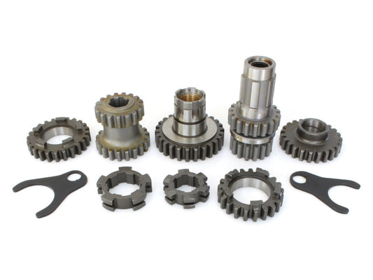 Tranmission Gear Kit. Fits 4Spd Big Twin 1977-1986.
