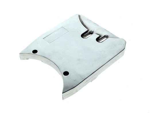 Equalizer Motor Plate – Polished Alloy. Fits Big Twin 4Spd Big Twin 1970-1984 with Rear Chain Drive