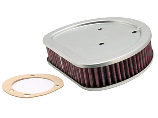 OEM Replacement Air Filter Element. Fits Twin Cam 1999up with CV Carburettor, Softail 2001up with EFI & Big Twin 2002up with EFI.