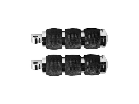 Air Cushion Footpegs – Chrome. Fits H-D.
