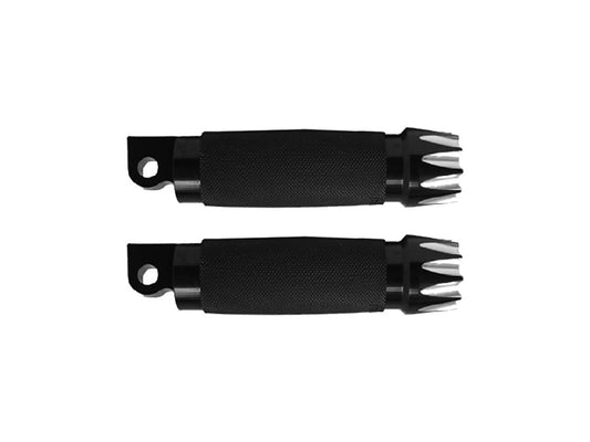 Excalibur Custom Contour Footpegs – Blk. Fits H-D.