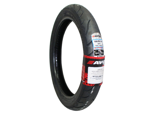 Avon Cobra Chrome 19in. Front Tyre. 100/90-V19 AV91.
