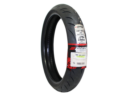 Avon Cobra Chrome 19in. Front Tyre. 130/60-B19 AV91.