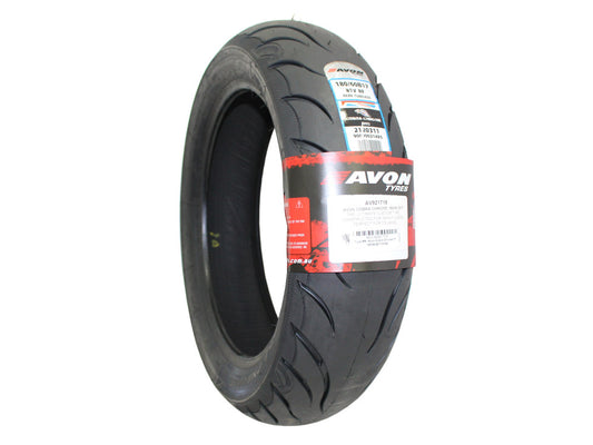 Avon Cobra Chrome 17in. Rear Tyre. 180/60-B17 AV92.