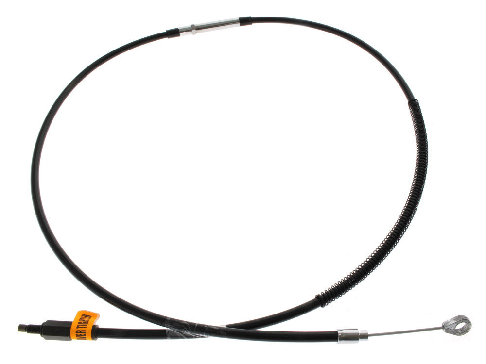 Black Vinyl Clutch Cable. Fits 5Spd Big Twin 1987-2006. 64in. Long.