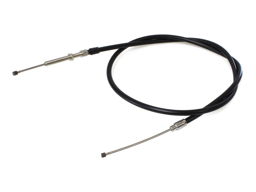 Black Vinyl Clutch Cable. Fits Sportster 1971-Early 1984. 53in. Long