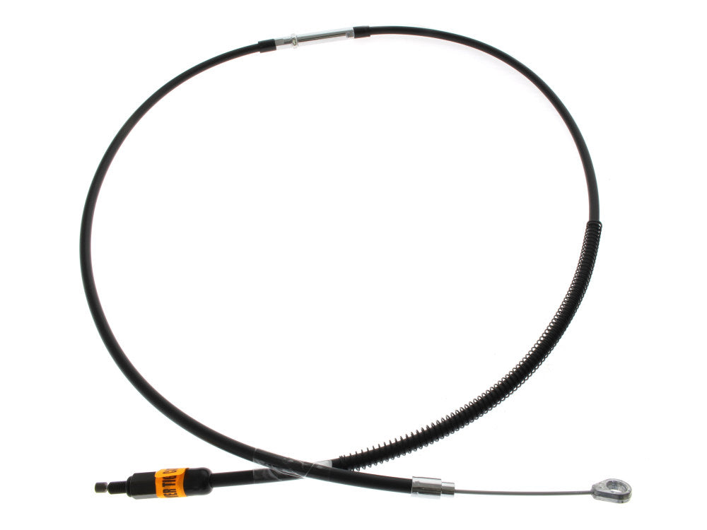 Black Vinyl Clutch Cable. Fits Big Twin 2007up 6spd. 63in. Long.