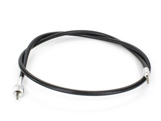 44in. Speedo Cable with 12mm Nut – Black Vinyl.