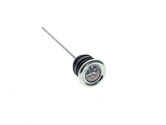 Oil Temperature long Style Dipstick. Fits FX & FL 1970-1985 & FXR 1982-1983 &FLT 1980-1986 & Sportster 1970-1978.