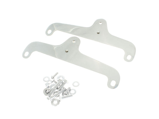 Sissy Bar Side Straps – Chrome. Fits 4Spd FX Models 1972-1985
