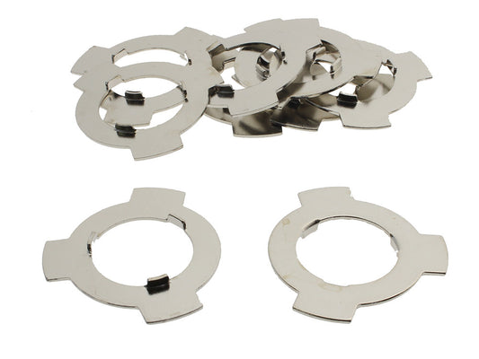Transmission Mainshaft Bearing Lockwasher – Pack of 10. Fits 4Spd Big Twin 1941-1985.