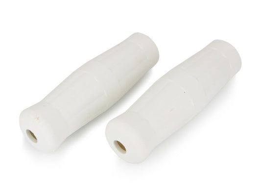 Vintage Style Handgrips – White.