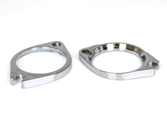 Intake Manifold Flanges – Chrome. Fits Big Twin 1990-2005 & Sportster 1986-2003.