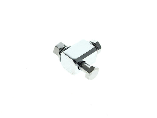Batz Headlight Mount Block – Chrome.