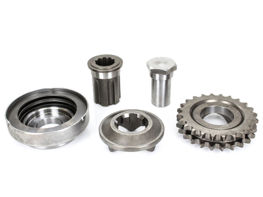 Compensating Sprocket Kit. Fits 4Spd Big Twins 1970-1986 & Softail 1984-1990.