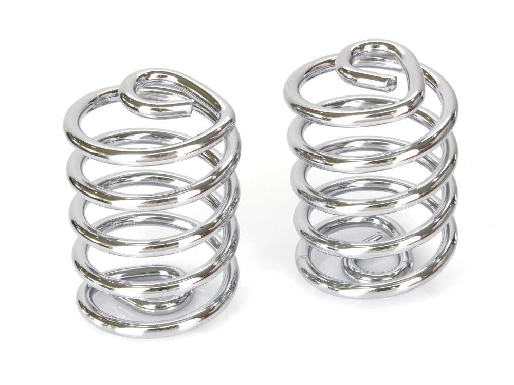 3in. Barrel Style Seat Spring – Chrome.