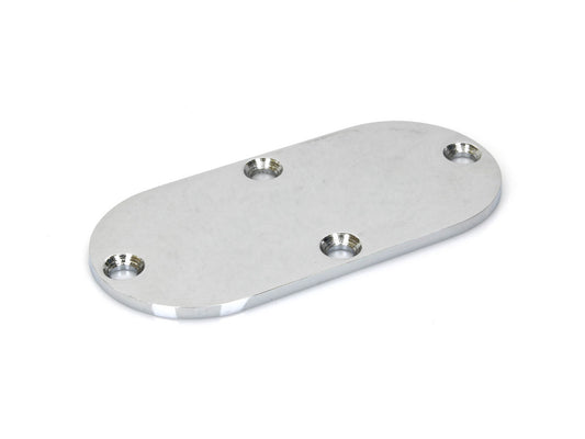 Primary Inspection Cover – Chrome. Fits 4Spd Big Twin 1965-1985
