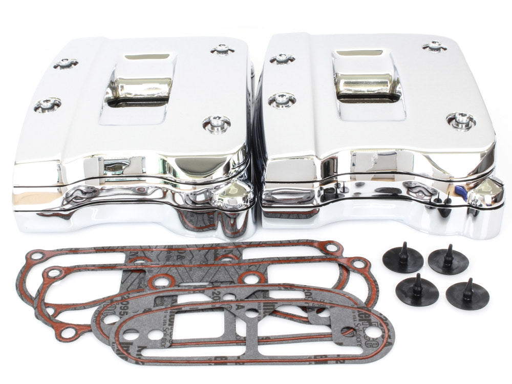 Rocker Covers – Chrome. Fits Big Twin 1992-1999.