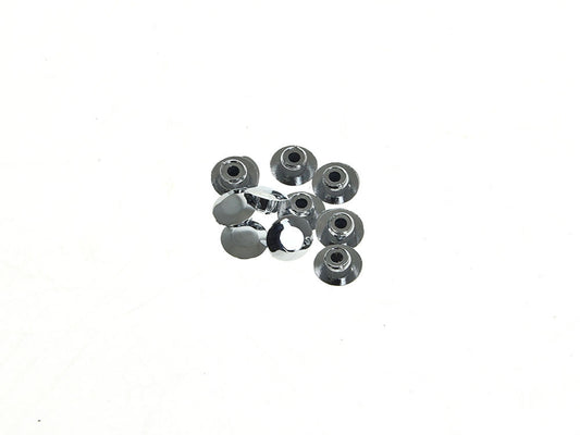 5/16in. (8mm) Hole Plugs – Chrome. Sold as a Pack of 10.