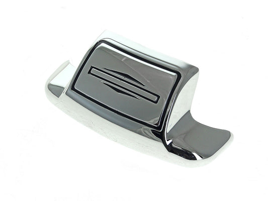 Rear Nostalgic Chevron Style Fender Tip – Chrome. Fits FL 1959-1986