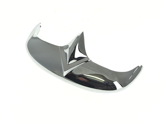 Front V-Type Style Fender Tip – Chrome. Fits FL 1949-1986