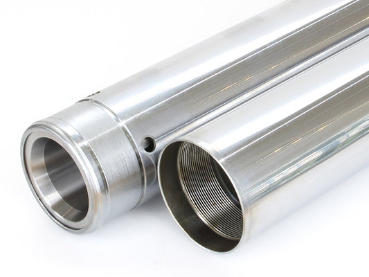 Hard Chrome Fork Tubes. +6in. Oversize. Fits Dyna 2006-2017 & +4in. Oversize on Dyna Wide Glide 2006-2017