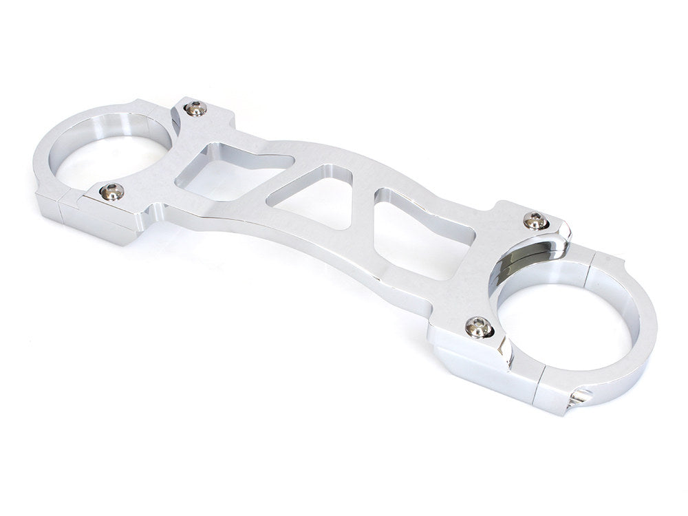 41mm Fork Brace – Chrome. Fits FX Softail 1984-2015, Dyna Wide Glide 1993-2005 & FXWG 1984-1986.
