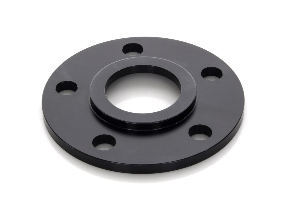 1/4in. Pulley Spacer with Lip. Fits H-D 2000up Wheels. Gloss Black.