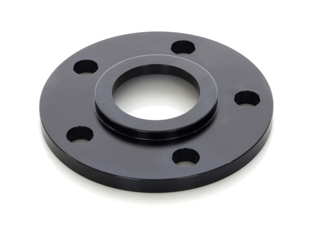 5/16in. Pulley Spacer with Lip. Fits H-D 2000up Wheels. Gloss Black.