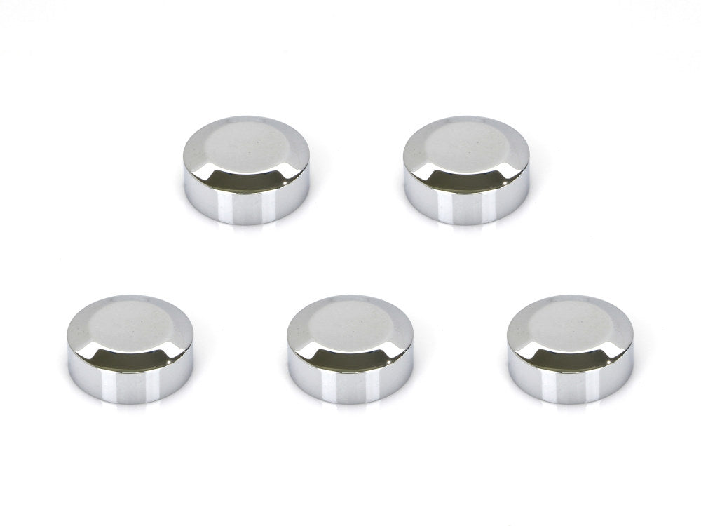 Rear Pulley Bolt Covers – Chrome – Pack of 5.