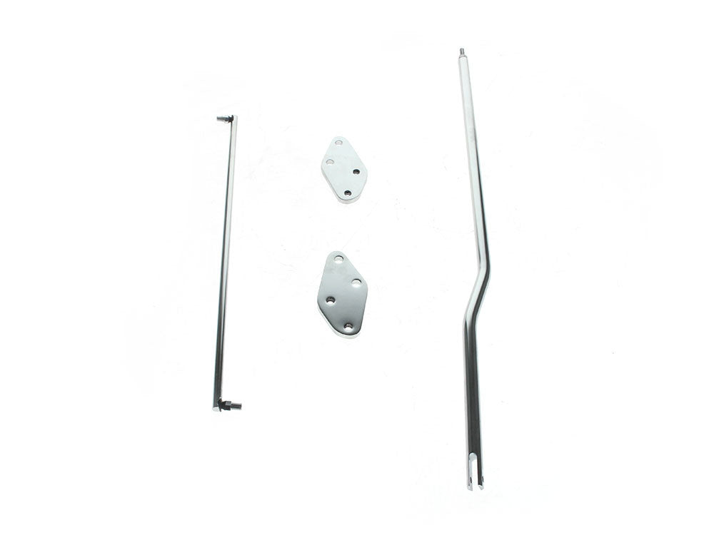 2in. Forward Control Extension Kit – Chrome. Fits Dyna Wide Glide 2003-2017 or When Extending # BAI-D35-0218