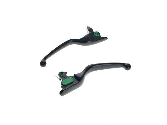 Hand Levers – Black. Fits Touring Most 2021-2024 with Cable Clutch