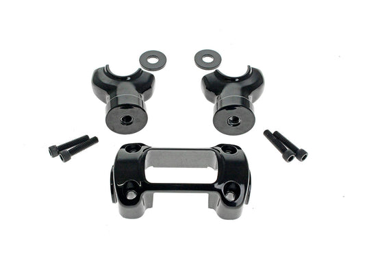 1.5in. Tall Risers x 1-1/4in. Clamp – Black. Fits Softail Breakout 2018-2024 & Street Bob, Low Rider ST, Standard 2018-2024 with 1-1/4in. Bars